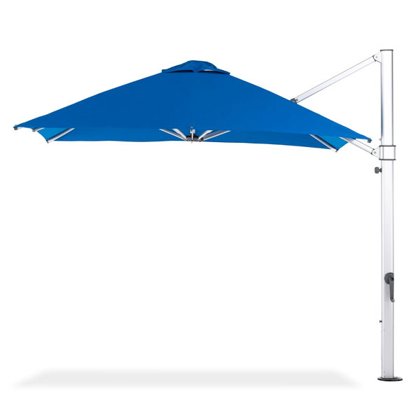 9' Square Aurora Cantilever Crank Lift Umbrella by Frankford - Image 12
